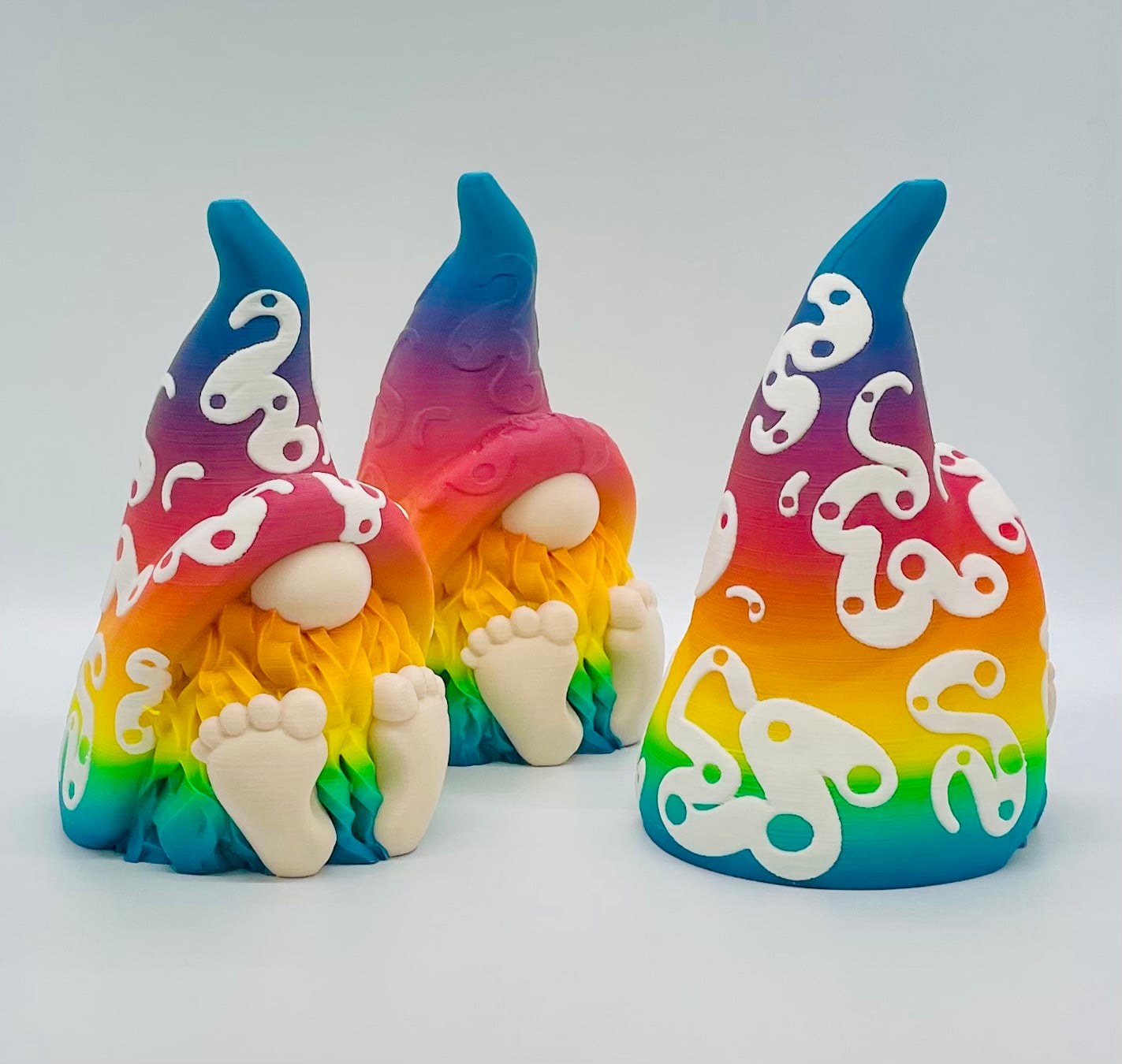 Hippy Foot Squiggly Gnome 3d model