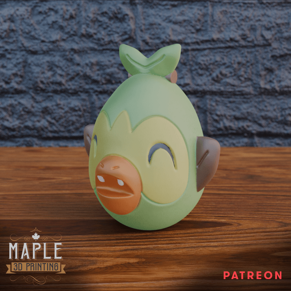 Grookey Easter Egg - Pokemon 3d model