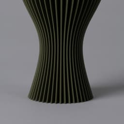 Vase VERA - Elegantly Curved Vase 3d model
