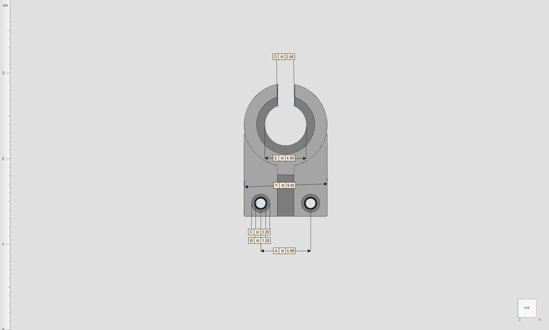 Generic line feed 3d model
