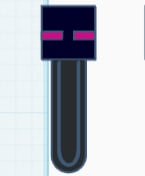 Enderman bookmark.stl 3d model