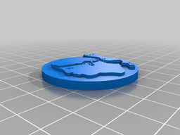 Corse KeyChain 3d model