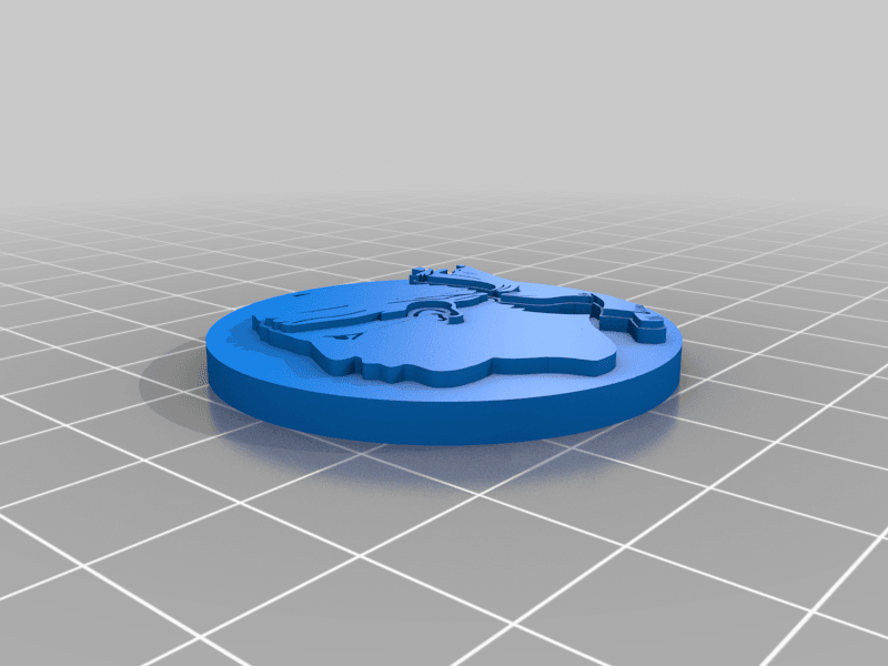 Corse KeyChain 3d model