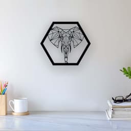 Elephant Wall Art 3d model