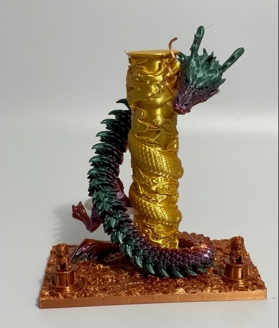 Stand for Articulated Dragon 3d model