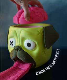 Candy Creeper Pug - Candy Dispenser 3d model