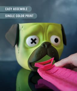 Candy Creeper Pug - Candy Dispenser 3d model