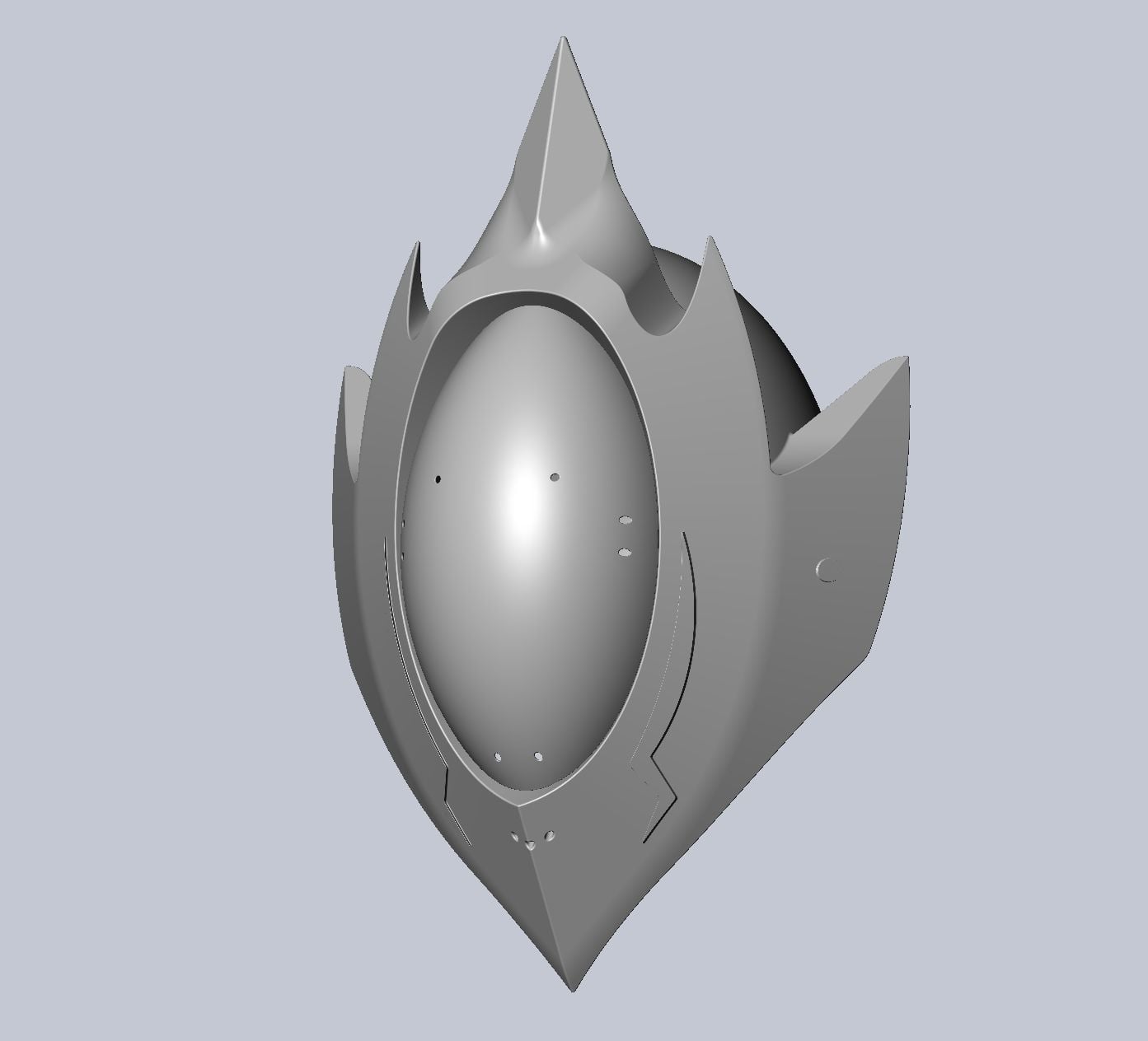 Code Geass Zero Mask Printable Model 3d model