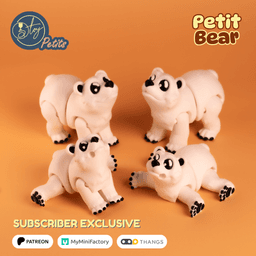 Petit Bear 3d model
