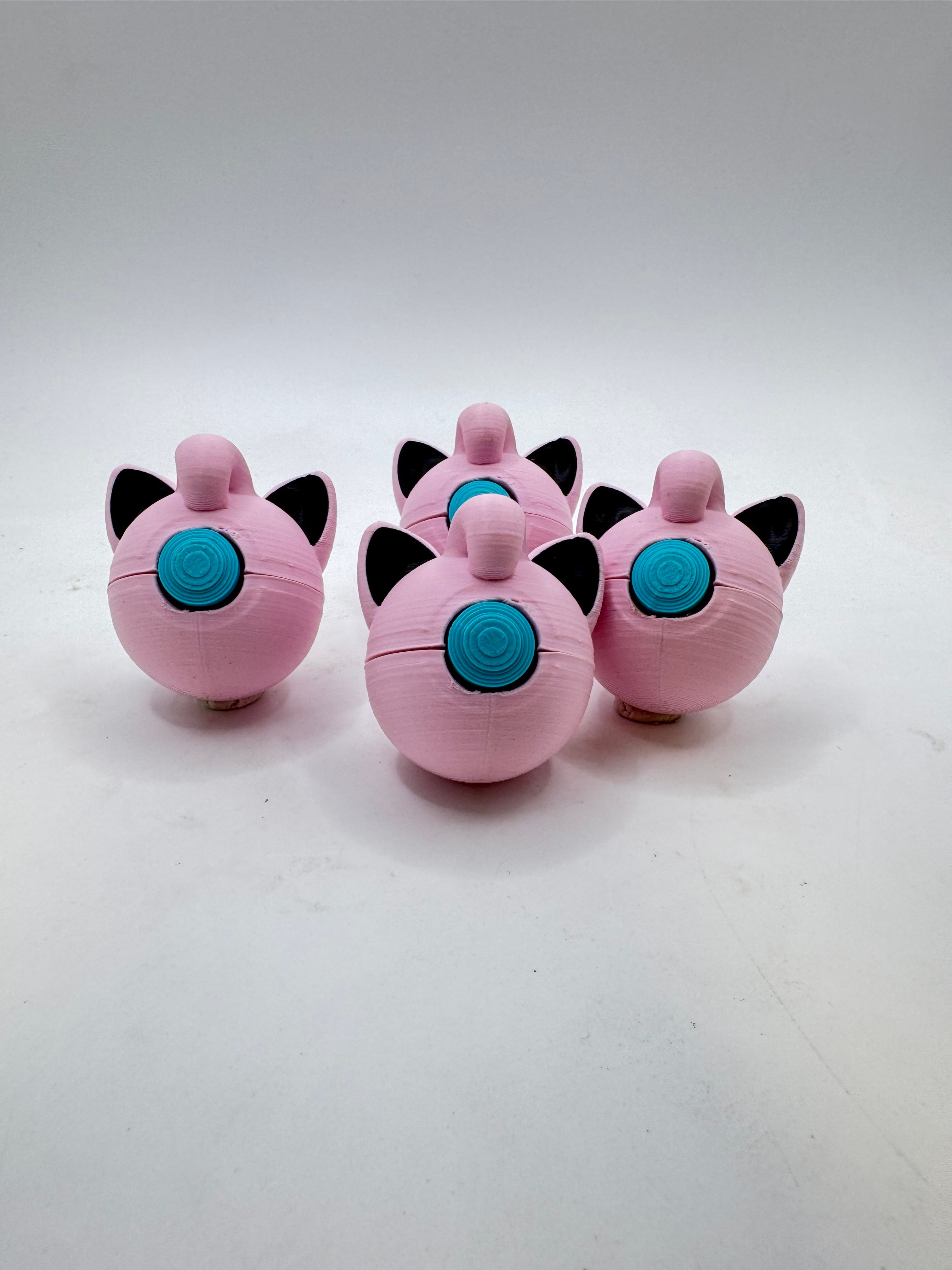 JigBall Fidget clicker 3d model