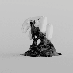 Symbiote controller stand supportless 3d model