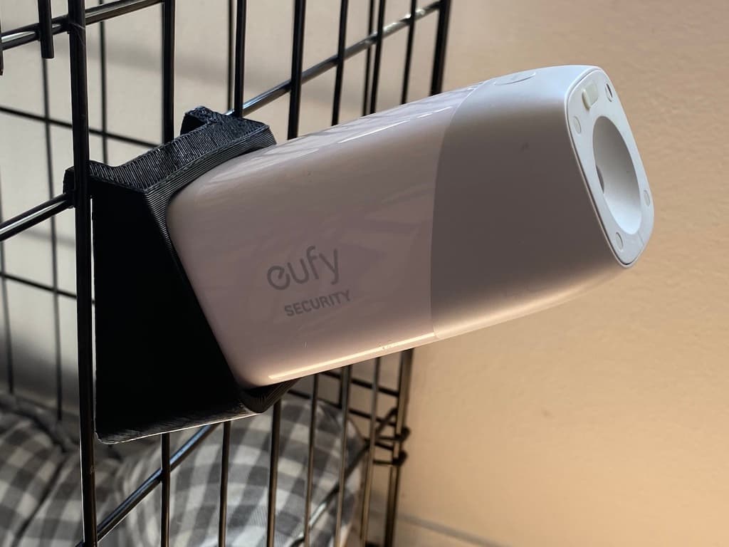 Eufy Camera Dog Crate Mount / Holder 3d model