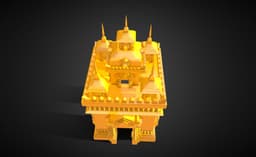 lamp Patuxay Laos - v3.stl 3d model