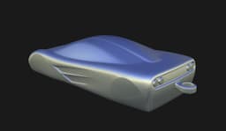 McLaren F1 Speedform Automotive Sculpture Keychain 3D Print File 3d model