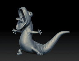 Tom Lizard 01 FROMT Hoppers 3d model