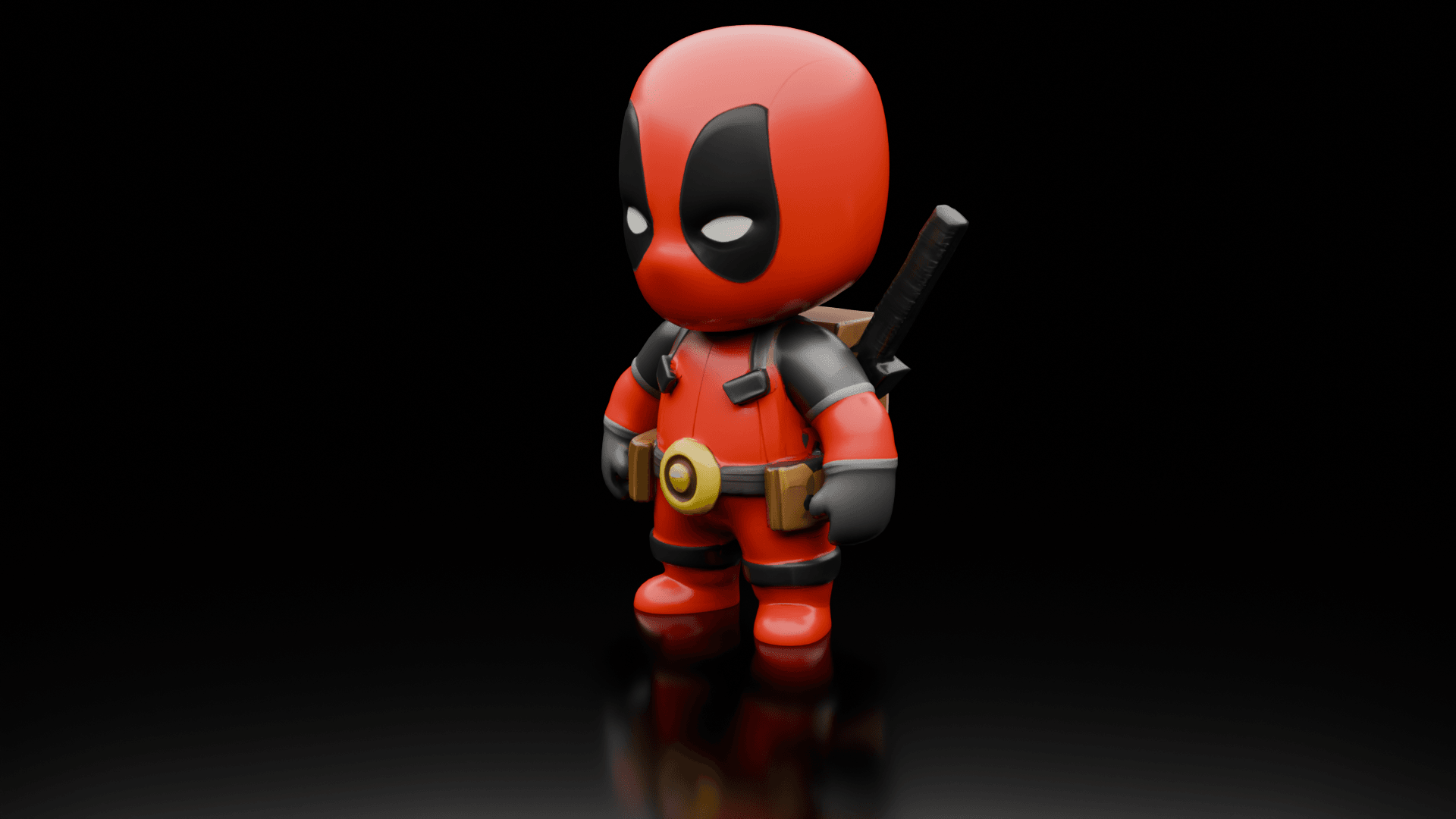 Crimson Crusader 3d model