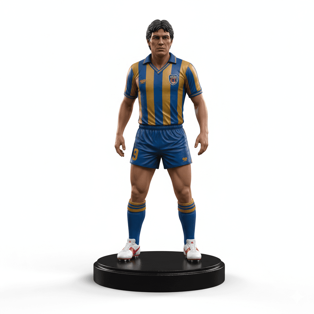 Football Player : Hugo Sanchez Football Soccer Legend 3d model