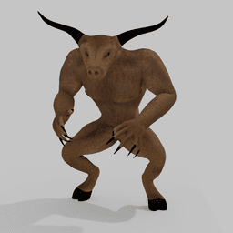 Minotaur 3d model