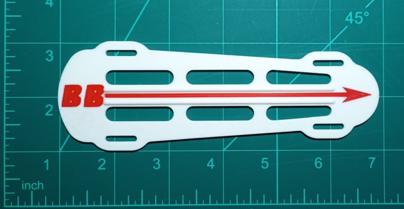 Barebow Armguard 3d model