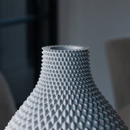Vase MANON - Round Geometric Vase 3d model