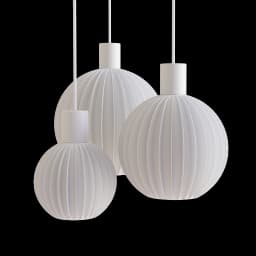BALL STRAIGHT LAMPSHADE 3d model
