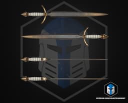 E33 Noahram Dagger - 3D Print Files 3d model