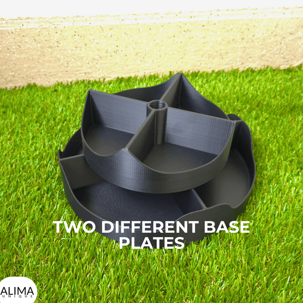 Rotating and Stackable Keychain Holder / Modern Design / Market Stand 3d model