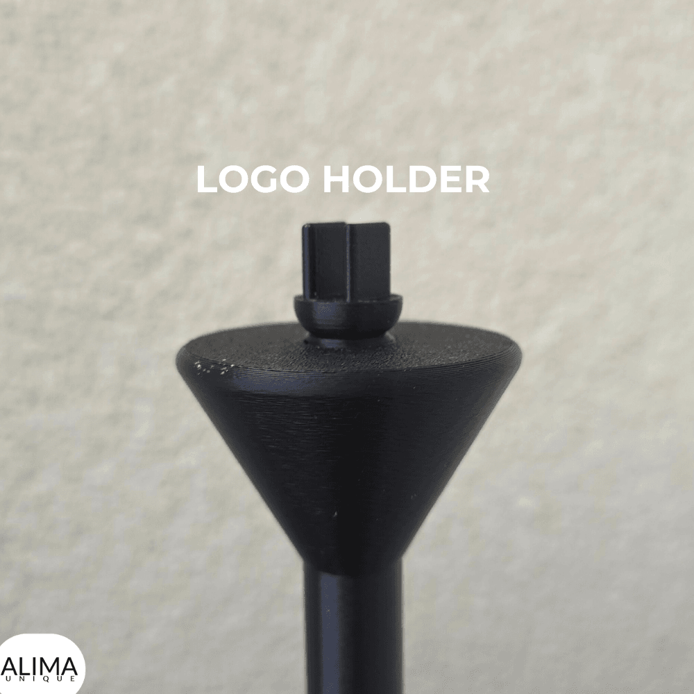 Rotating and Stackable Keychain Holder / Modern Design / Market Stand 3d model