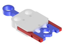 2 Jaw Angular Gripper 3d model