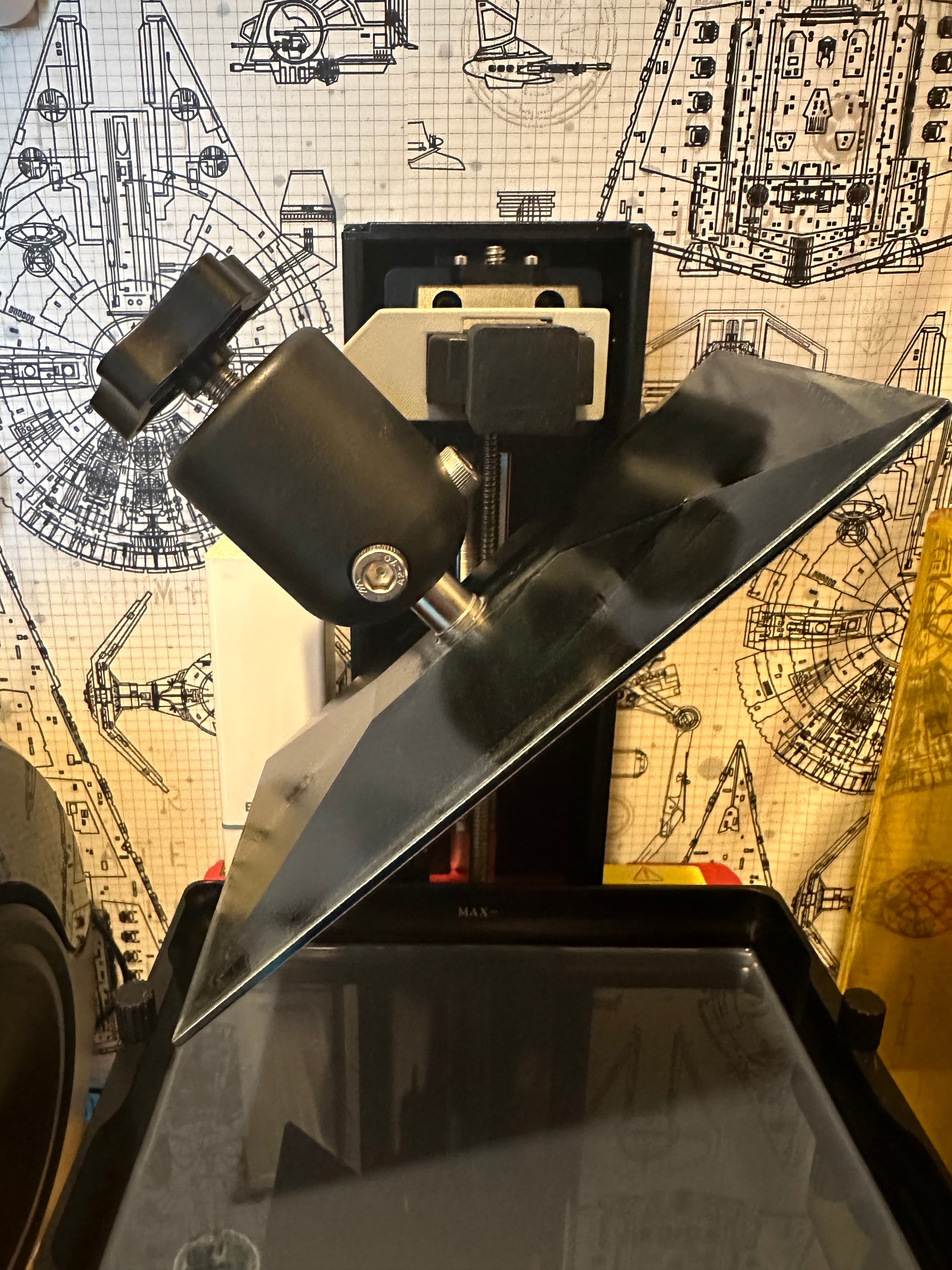 Drip Mount for Mars 4 Max Build Plate 3d model