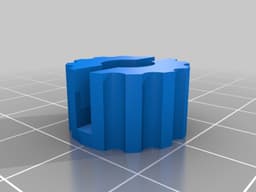 Anet A8 Bed Leveling Knob 3d model