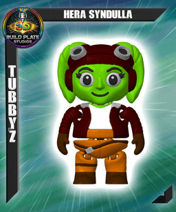 STAR WARS Hera Syndulla Multicolor Flexi Print-In-Place 3d model