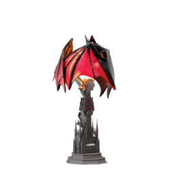 Bat Lamp 3d model