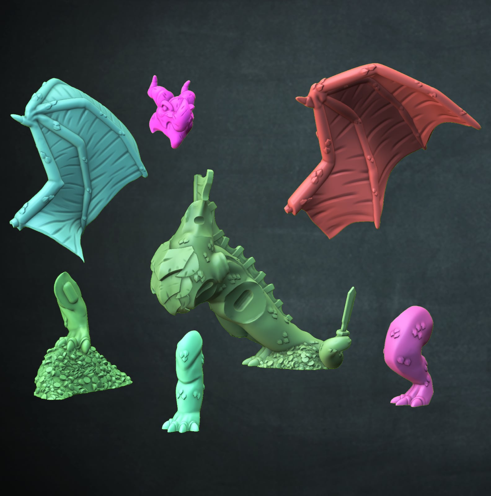 Hasbronious The Avarice 3d model