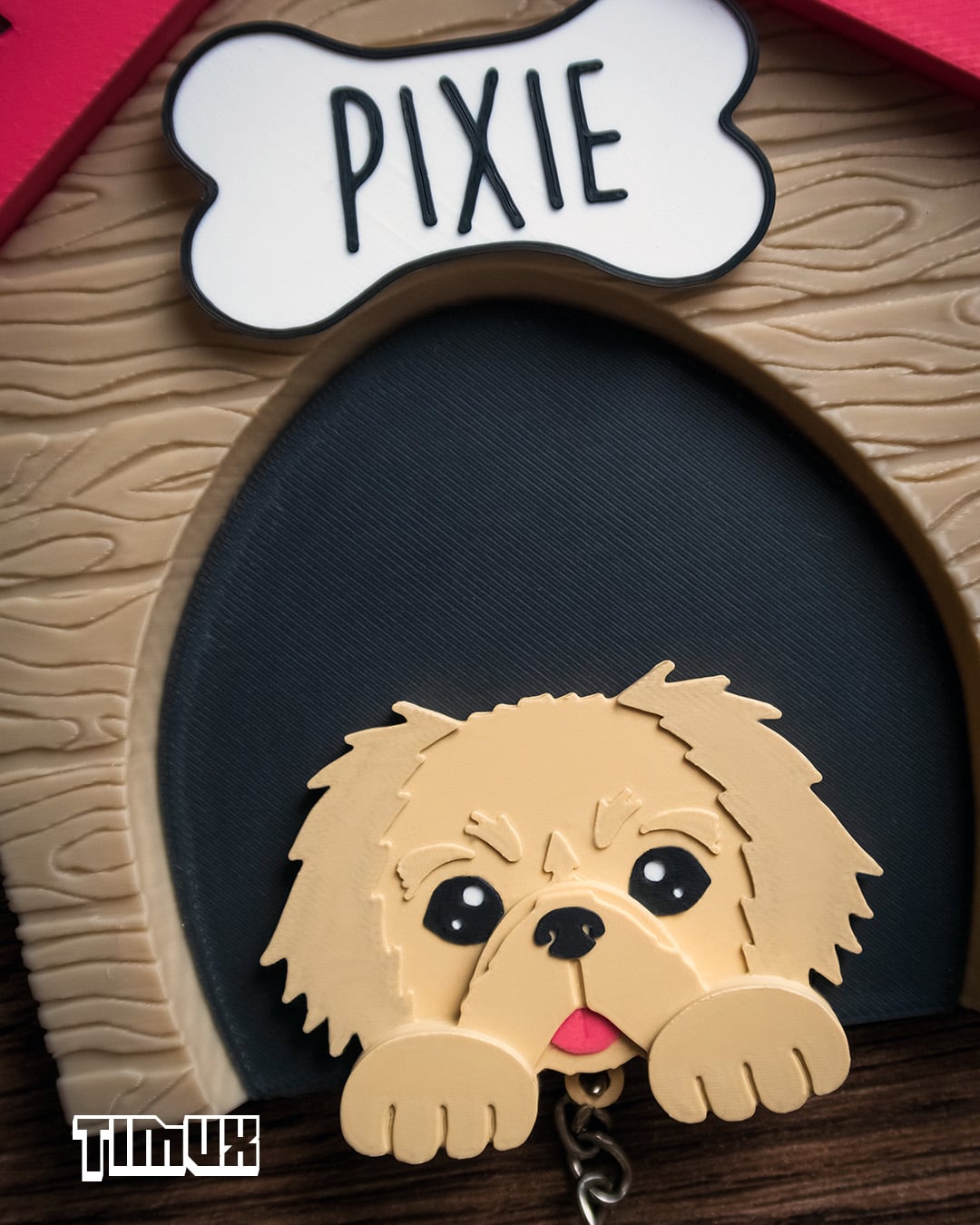 PEKINGESE KEYCHAIN SET 3d model