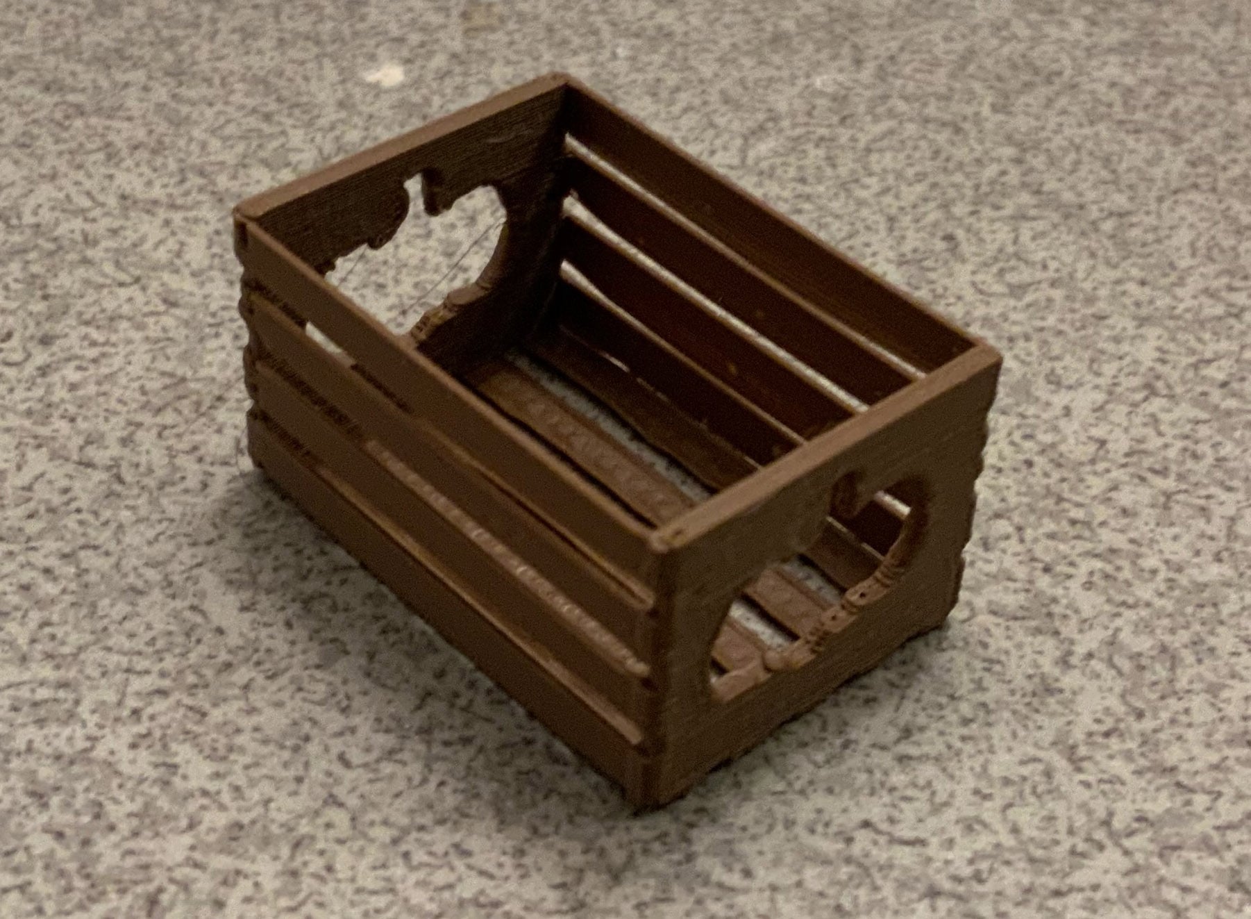 Mini Pumpkin Crate 3d model