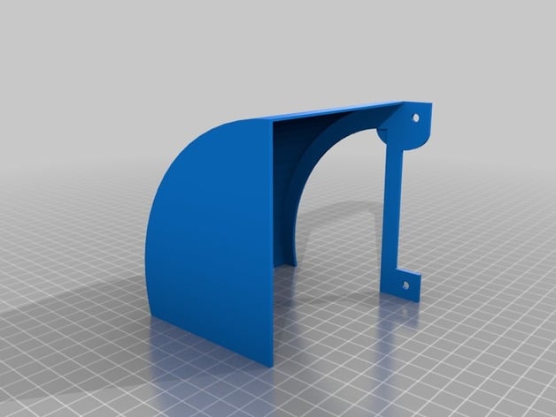 Tupperware lid holder 3d model