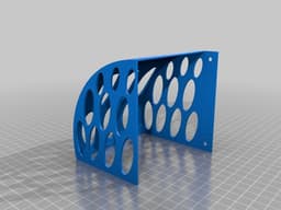 Tupperware lid holder 3d model