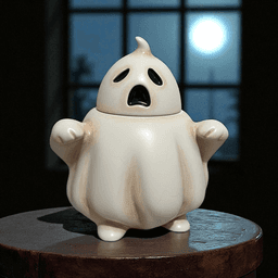 Halloween Ghost Jar 3d model