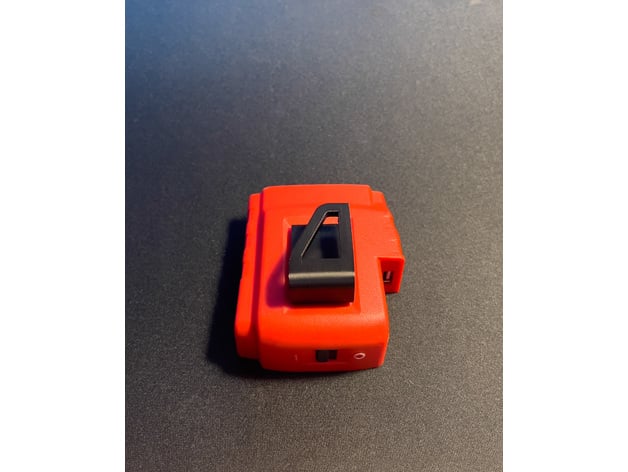 Milwaukee Style Clip 3d model