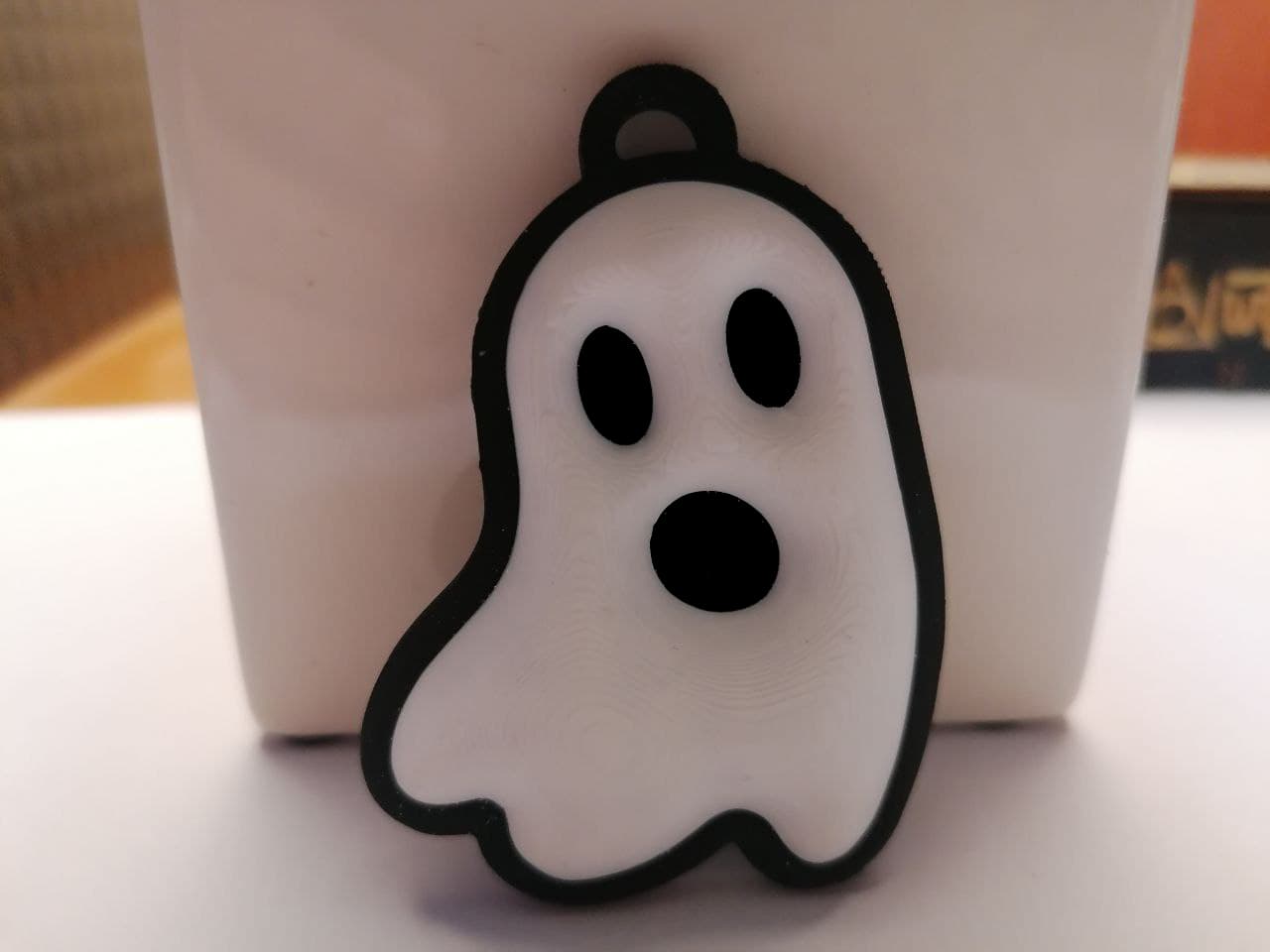 Ghost keychain/pendant 3d model