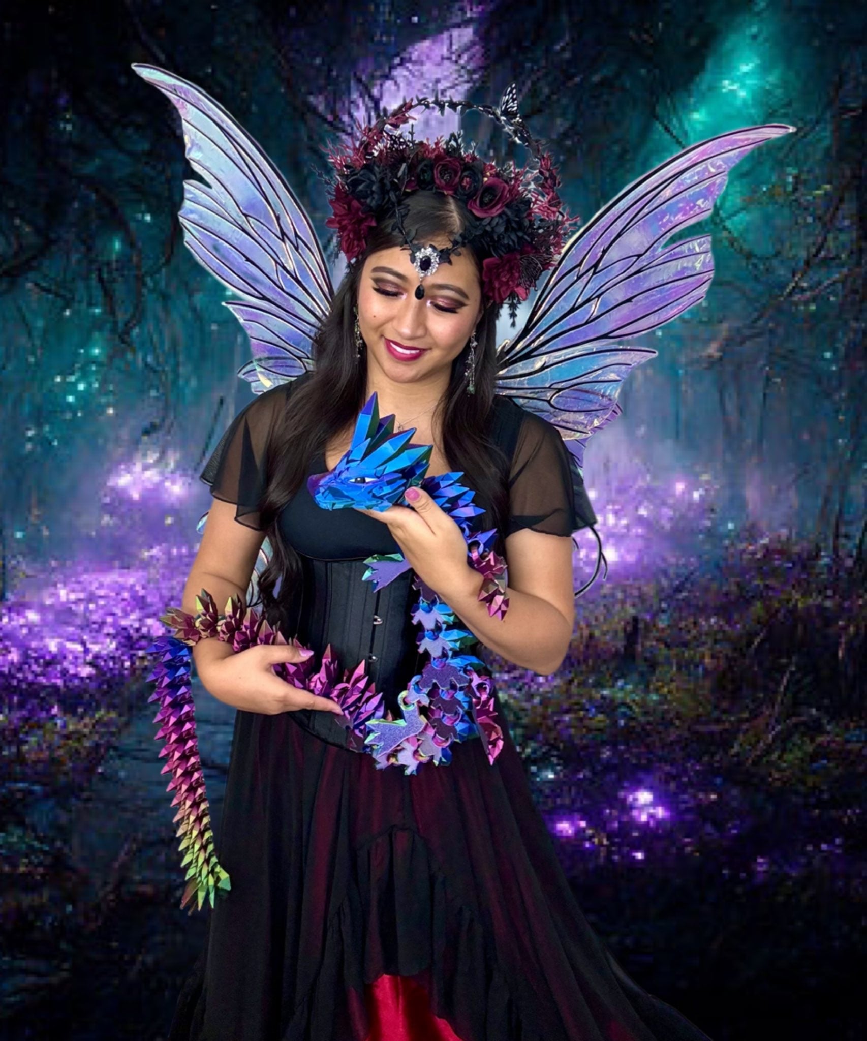 A new dragon friend for the fairy 🧚🏽♀️