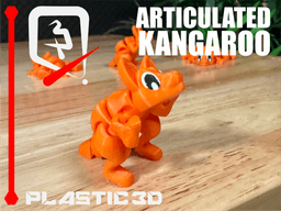 Articulated Kangaroo — The Bouncing Outback Buddy 3d model