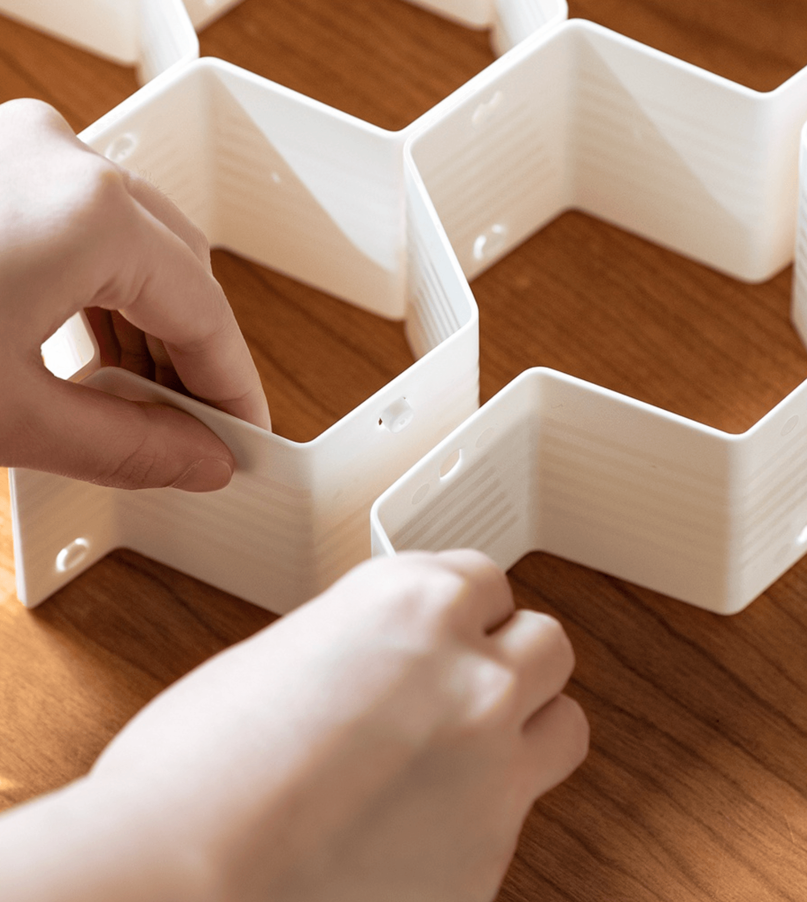 Honeycomb Drawer Divider 3d model