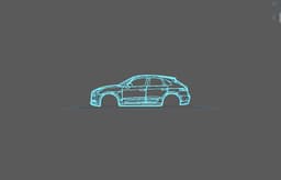 Porsche - Macan Wall Art 3d model