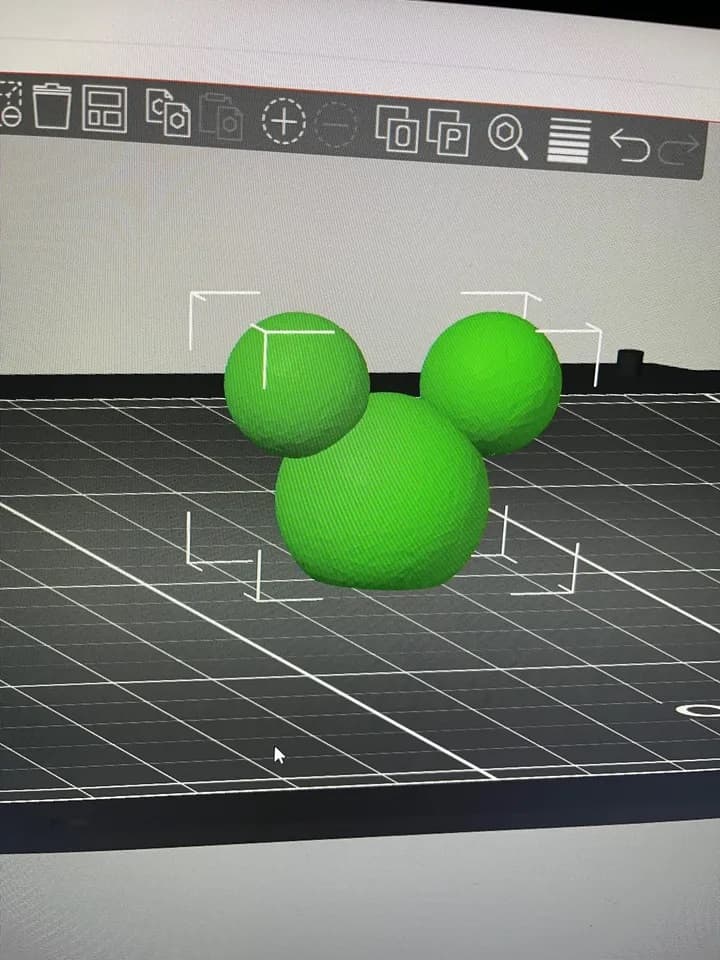 MICKEY VALVE STEM CAP VS 3.stl 3d model