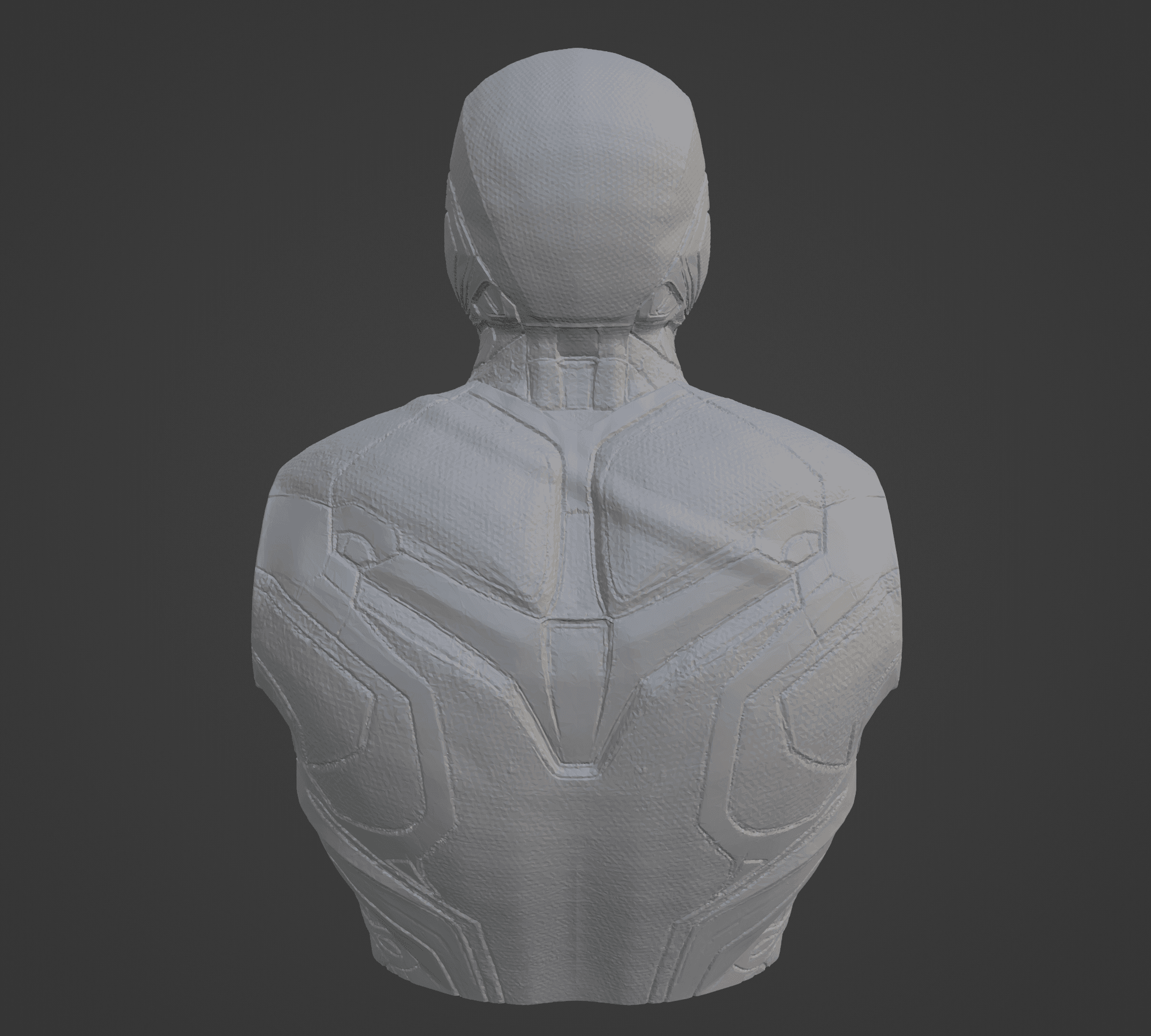 Iron Man Ultra-Detailed Support-Free Bust 3D Model 3d model