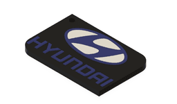 Keychain: Hyundai I 3d model