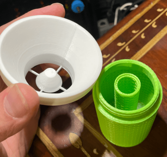 Desiccant Canister Funnel 3d model