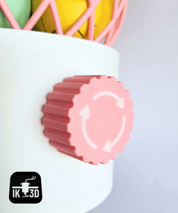 Gachapon Capsule Machine / Easy Print 3d model